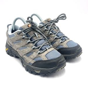 Women’s Merrell Moab 2 Vent J06014 Blue Hiking Shoes Size 6.5 Women’s Sneakers.